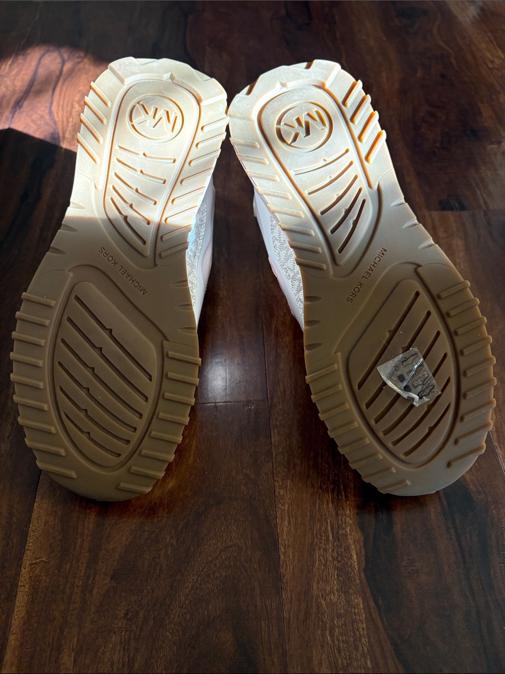 Michael Kors Rose Gold and Blush Runner Sneakers - Picture 8 of 8